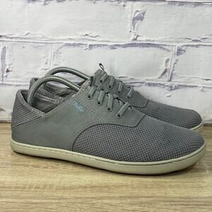 Olukai Nohea Moku Gray Slip On Boat Shoes